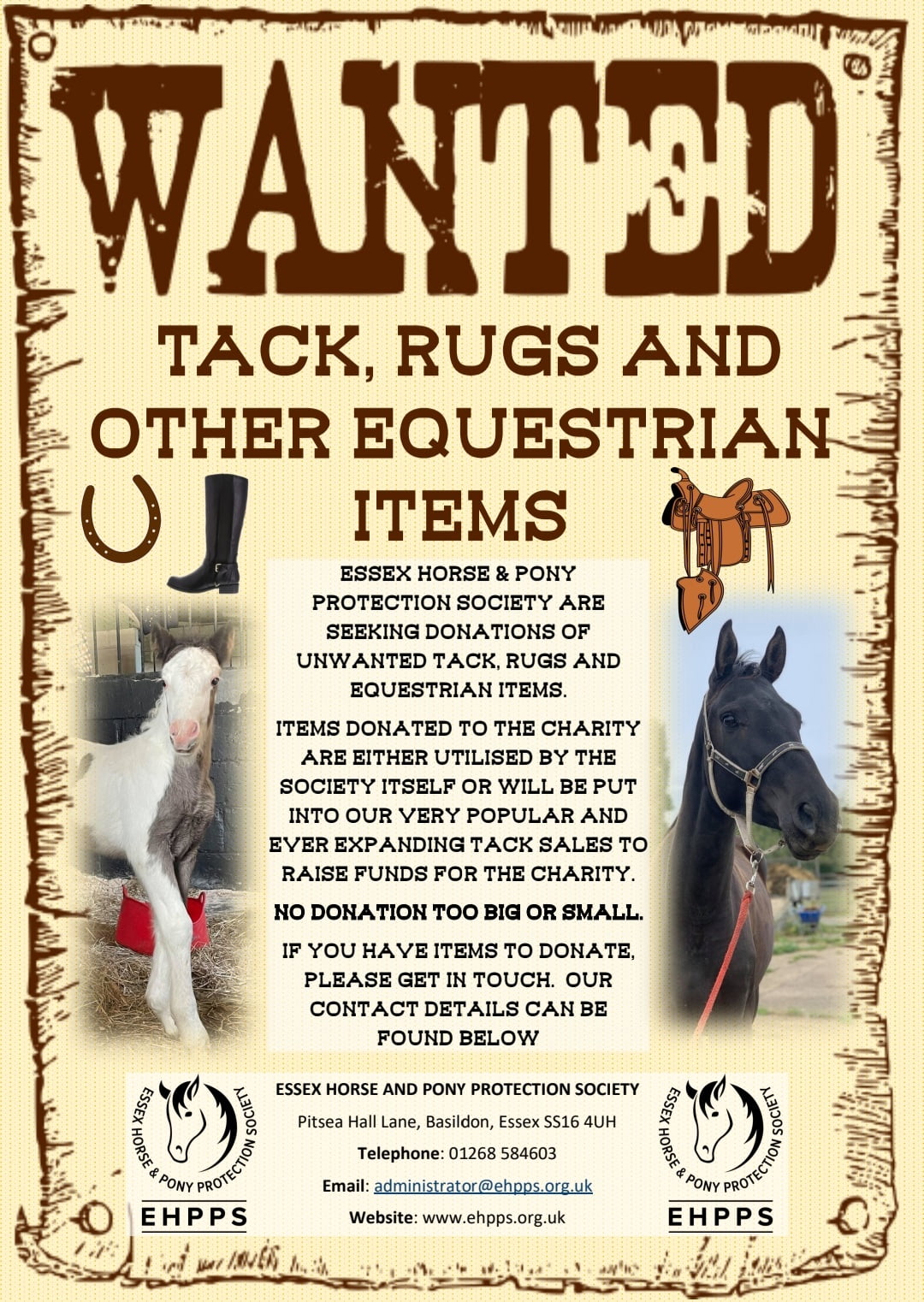 Wanted - Tack, Rugs and other Equestrian Items